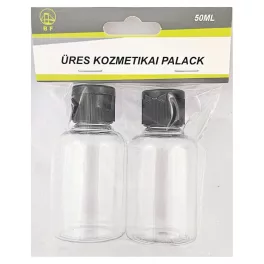 Üres kozmetikai palack, 2x50ml