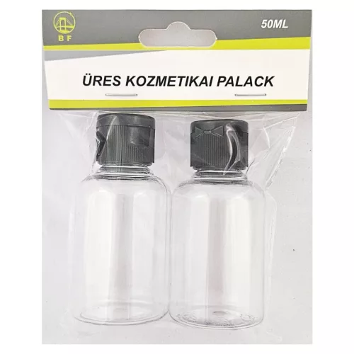 Üres kozmetikai palack, 2x50ml