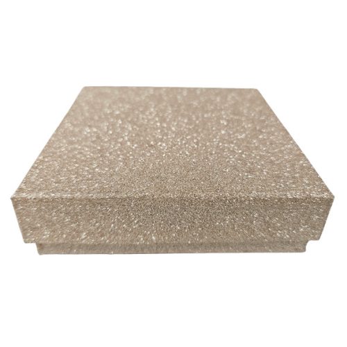 Ékszerdoboz, 9x9cm, rosegold