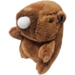 Kapibara plüss kulcstartó, rágógumis, kb. 12 cm