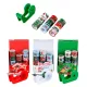 Karácsonyi mini mintás ragasztószalag, 9 db/csomag + mini tépő, többféle változat (5x8,5cm)