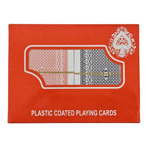 Francia kártya, póker kártya, 54 lapos, 2 csomag/szett, 85x55mm-es lapok