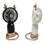 Kézi ventilátor, akkumulátoros, kb. 7x15cm, többféle változat