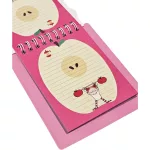 Kapibara notesz matricákkal, 9x11cm, többféle változat