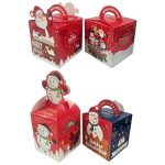 Karácsonyi ajándékdoboz, 8,5x9,5cm, 2 féle