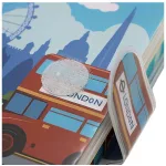 Városos notesz, A/6, tépőzáras záródással, többféle változat (1600-43)