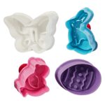 Húsvéti süteménykiszúró szett, műanyag, 4 db/csomag