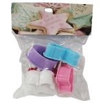 Húsvéti süteménykiszúró szett, műanyag, 4 db/csomag