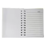 Cicás spirál notesz, 7x10, vonalas, többféle változat