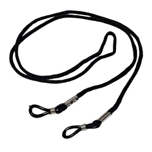 Szemüvegzsinór, fekete