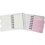 Karácsonyi notesz, spirál, 10x12cm, vonalas, 4 féle