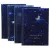 Hologrammos hatású notesz fekete lapokkal, 130x185mm, 128 lapos, 110g/m2