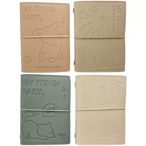 Állatos notesz, A/6, 10x14cm, 4 féle (cicás vagy kutyás)