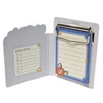 Baby Three notesz felirótáblával, 8,5x11cm, vonalas, többféle változat