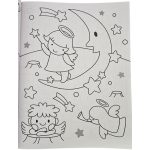 Színező matricákkal, A/4, 26 oldal, kétféle borítóval