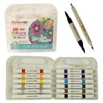 Akril filctoll készlet 12+1 db-os, ZX-612-12