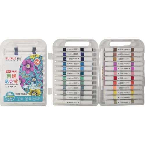 Akril filctoll készlet 24+1 db-os, ZX-616-24