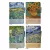 Van Gogh keményfedeles notesz, napló C/6, 10,5x16cm, vonalas, többféle változat (6500-27)