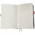 Virágmintás keményfedeles notesz, napló A/5, vonalas, többféle változat