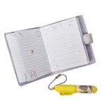 Kapibara notesz tollal, 5,7x7cm, többféle változat