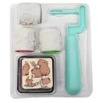 Kapibara rolleres nyomdakészlet tintapárnával