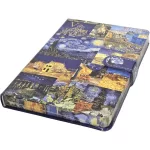 Van Gogh keményfedeles notesz, napló A/5, 224 oldal, mágneses, vonalas, többféle változat (9502-15)