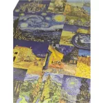 Van Gogh keményfedeles notesz, napló A/5, 224 oldal, mágneses, vonalas, többféle változat (9502-15)