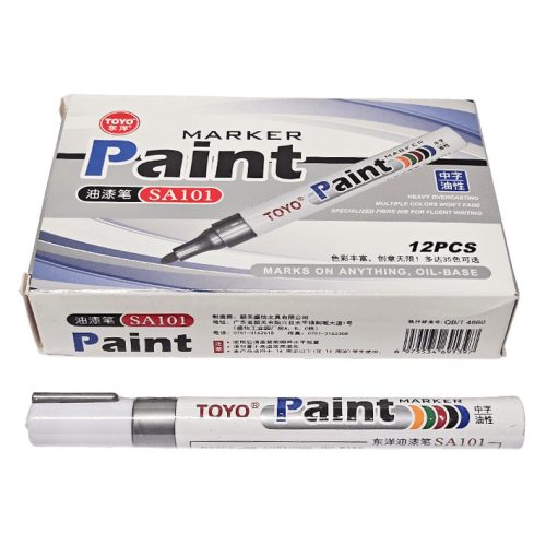 Lakkmarker, lakkfilc, SA101, ezüst