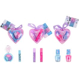   Smink szett, Make-Up szett, szív alakú dobozban, 3 féle változat, 6+, Create it!