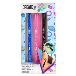   Smink szett, Make-Up szett, 3 db-os szemceruza készlet, 6+, Create it!