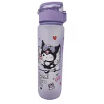 Kuromi kulacs, 1000ml, szívószálas
