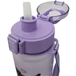 Kuromi kulacs, 1000ml, szívószálas