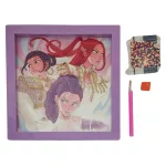 K-POP Démonvadászok gyémántfestés szett, 20x20cm-es keretben, többféle változat