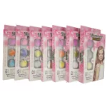 Csillámtetoválás szett, Shimmer (10 sablon, 3 csillámpor, 3 ml ragasztó, ecset)