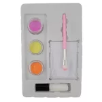 Csillámtetoválás szett, Shimmer (10 sablon, 3 csillámpor, 3 ml ragasztó, ecset)