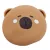 Kapibara stresszlabda, squishy, kb. 7 cm-es, átlátszó tasakban