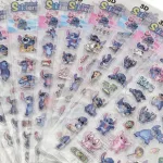 Stitch matrica 9x17cm, pufi, többféle változat