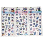 Stitch matrica 9x17cm, pufi, többféle változat