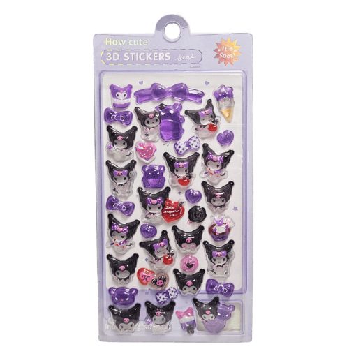 Kuromi pufi matrica 9x17cm