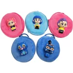K-POP Démonvadászok pénztárca, kerek, 9 cm átmérőjű
