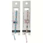 Stitch figurás karkötő, kék vagy rózsaszín