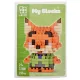 Építőkocka készlet, mikroblokk, My Blocks, Zootropolis Nick Wilde róka (7230A), 150 db-os, 14+