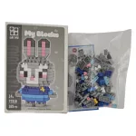 Építőkocka készlet, mikroblokk, My Blocks, Zootropolis Judy Hopps nyuszi (7231A), 169 db-os, 14+