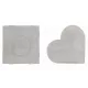 Alaplap vasalható gyöngyökhöz, 2 féle, 15x15cm-es négyzet vagy 16x17cm-es szív