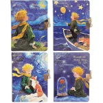 Kis herceg mintájú napló kulccsal, A/5, 13x18cm, sima és vonalas lapok, többféle