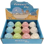 Fürdőgolyó, muffin formájú, 5x5cm, többféle színben