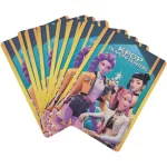 K-POP Démonvadászok gyűjthető kártya, 8 db kártya/csomag
