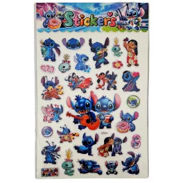 Stitch pufi matrica 18x25cm
