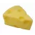 Cheese squishy, sajt antistressz játék, háromszög sajt, 8x7x4cm