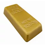 Gold (aranytömb) formájú squishy, illatos antistressz játék, 12x5x2,5cm